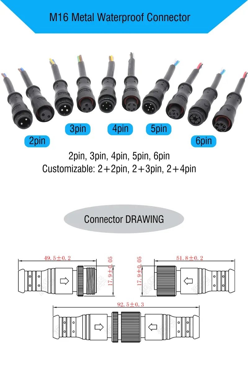 M16-connector