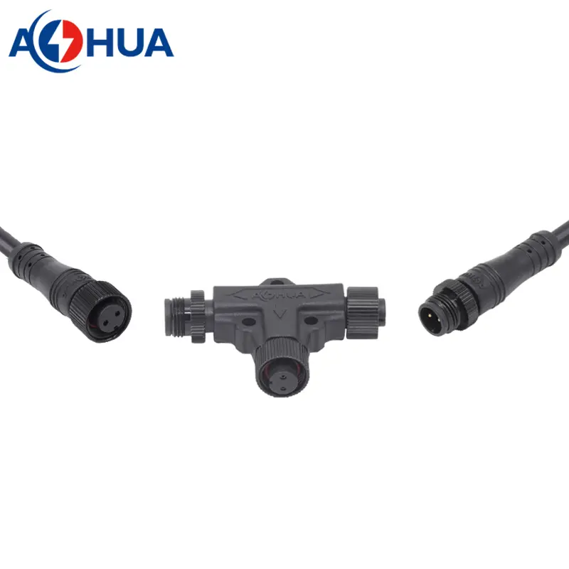 M12 metal T connector 6