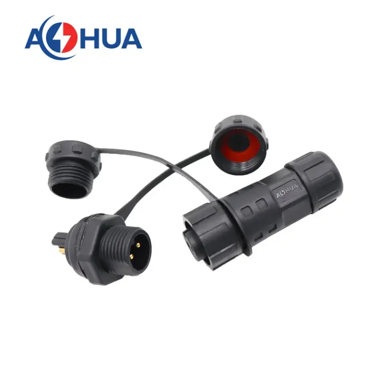 M12 Panel Connector 2pin 2
