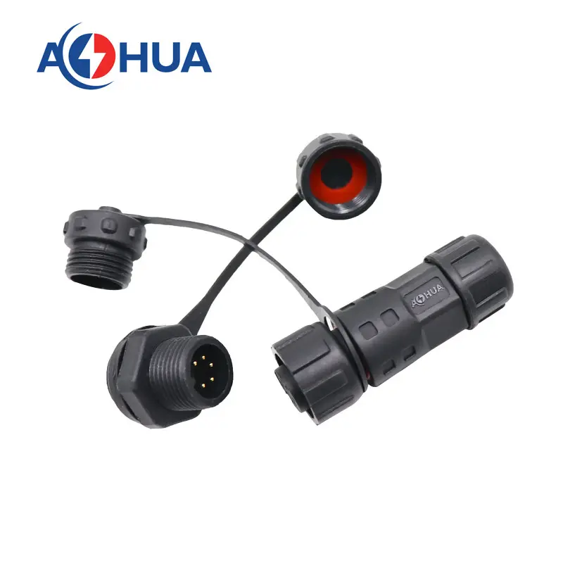 M12 Panel Connector 5pin 2