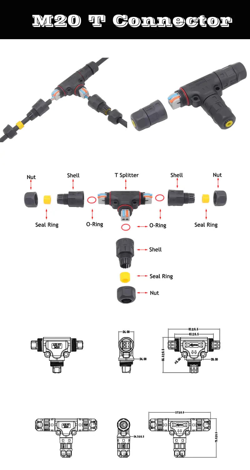 M20-T-Connector