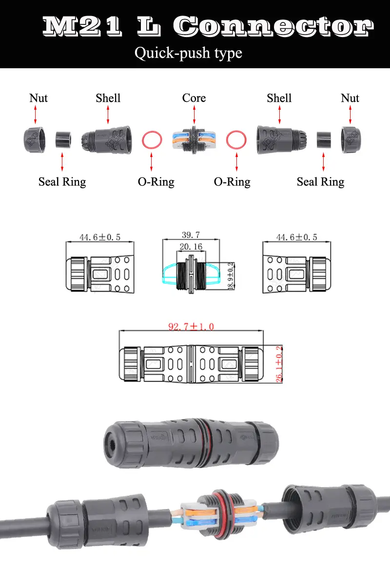 M21-L-Connector