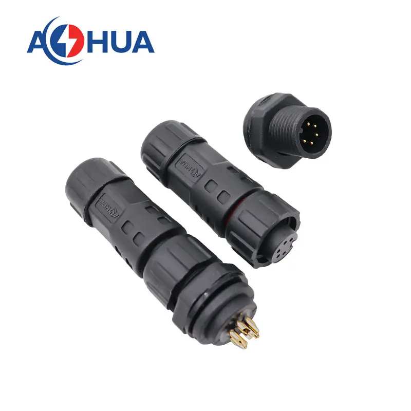 M12 Panel Connector 5pin 1
