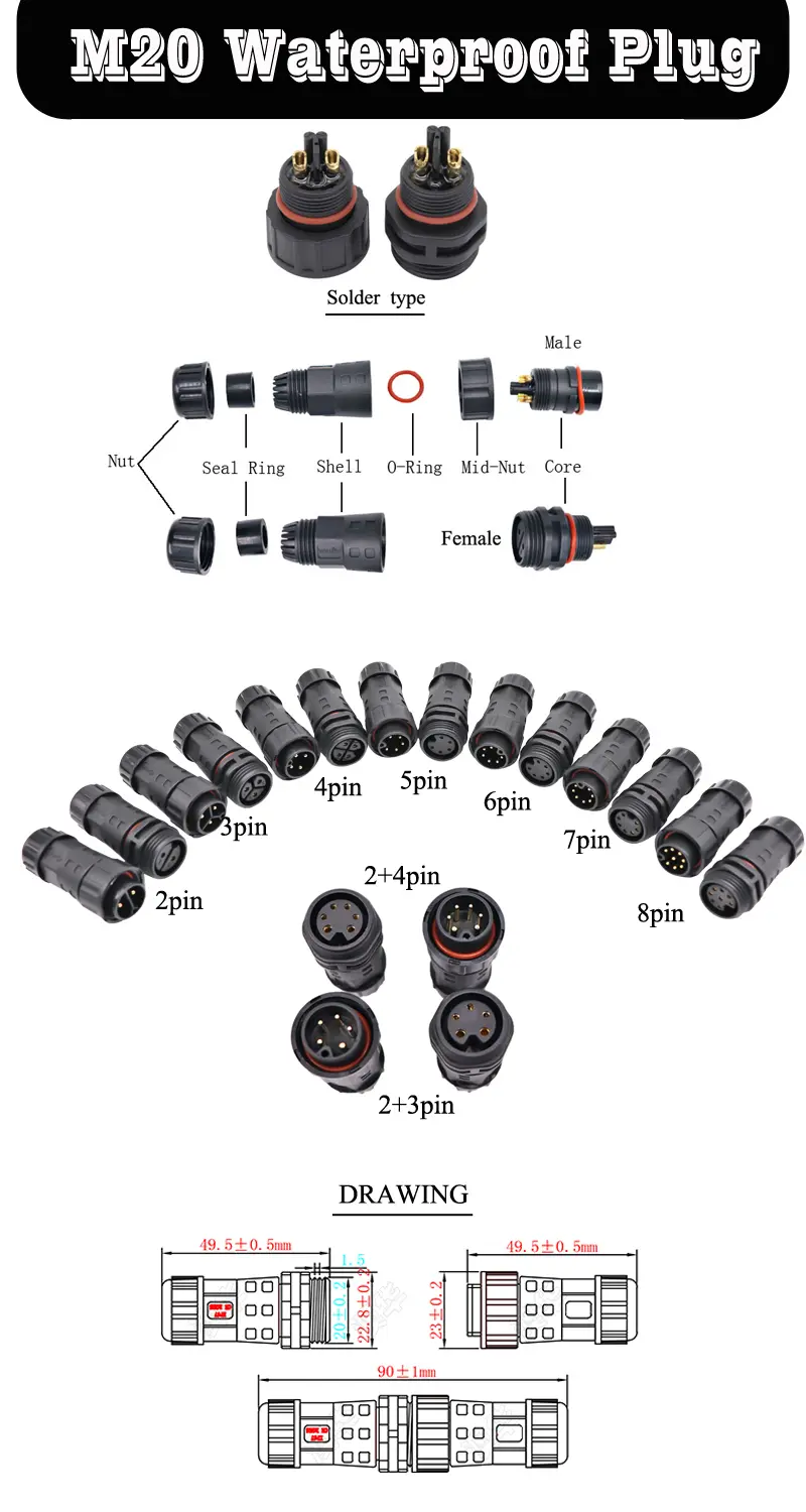 M20-connector