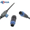 M15 T type male female wateproof connector