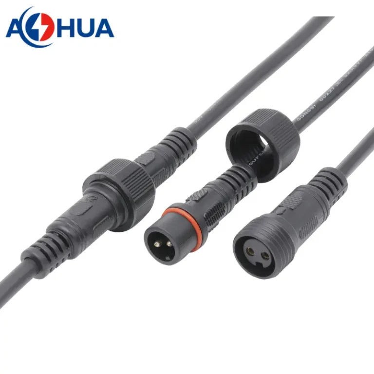 M19 2pin waterproof connector