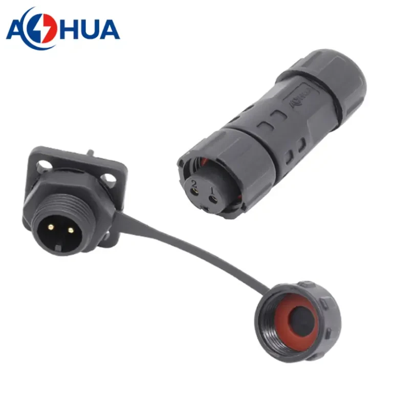 M12 square panel connector 6