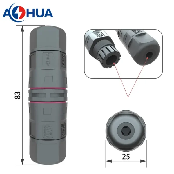 M20 L waterproof connector