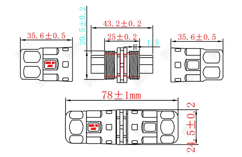 M20-L-connector-drawing