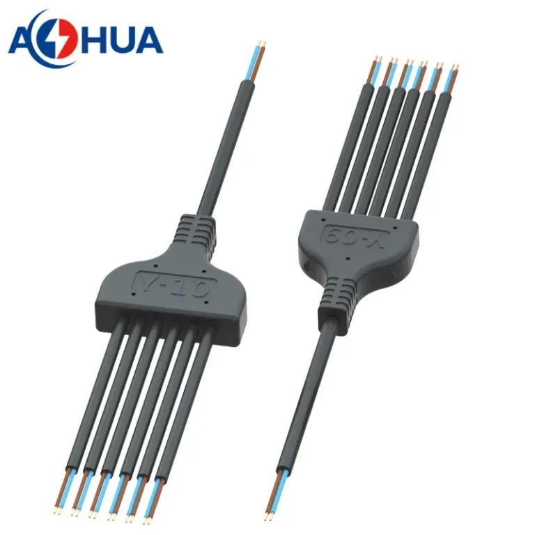 Y connector waterproof 1 to 6 cable splitter