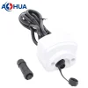 Panel mount wire connectors 4 pin M12