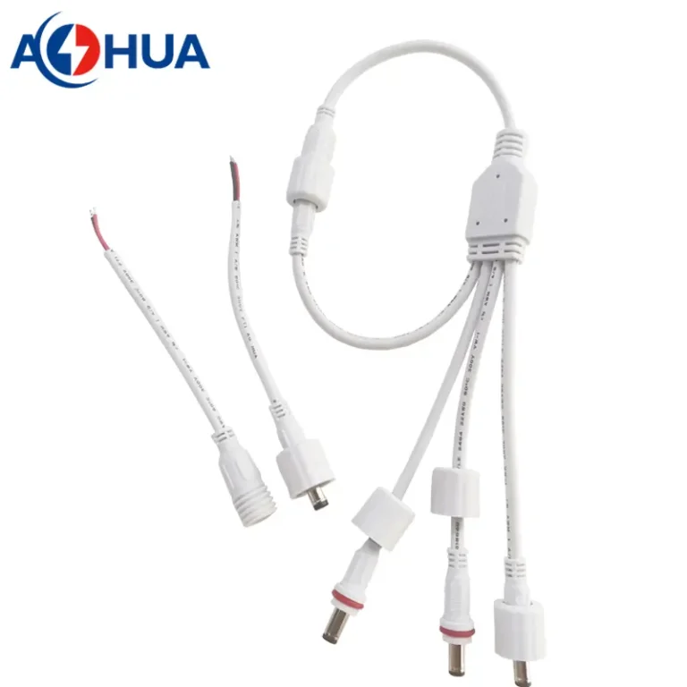 M13 2.1 2.5 dc wire waterproof connectors
