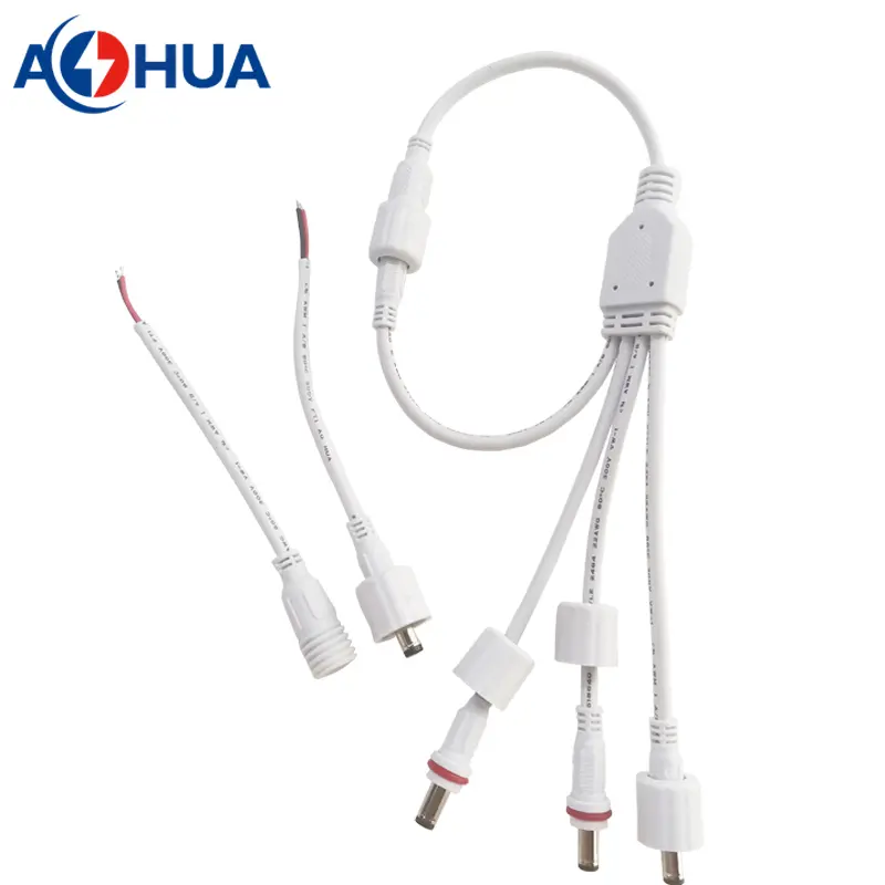 M13 2.1 2.5 dc wire waterproof connectors