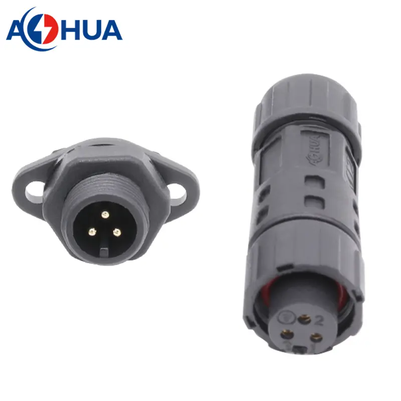 M12-oval-panel-type-wire-connectors-3pin