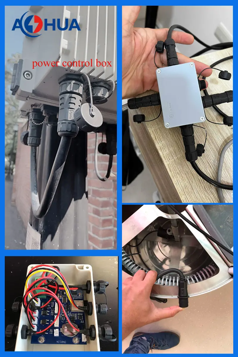 Control-system-box-connectors