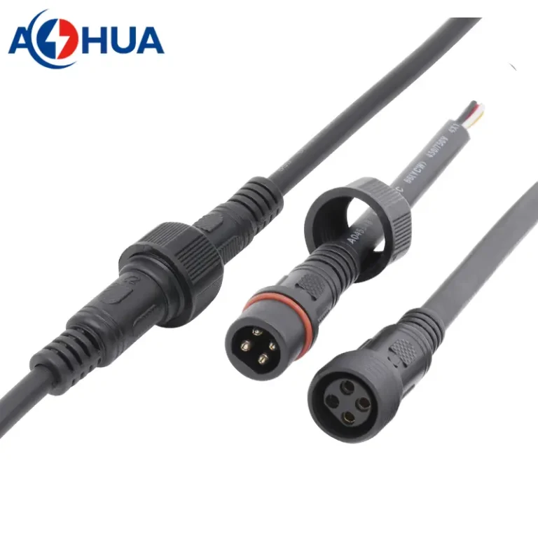 M19 4pin waterproof plug