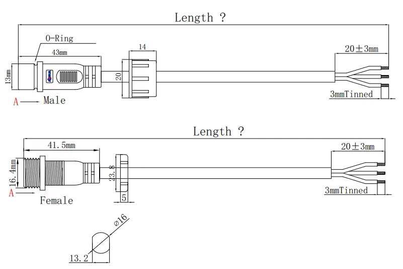 M16 connector (2)