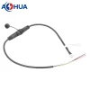 M12 3pin panel type wire waterproof connectors