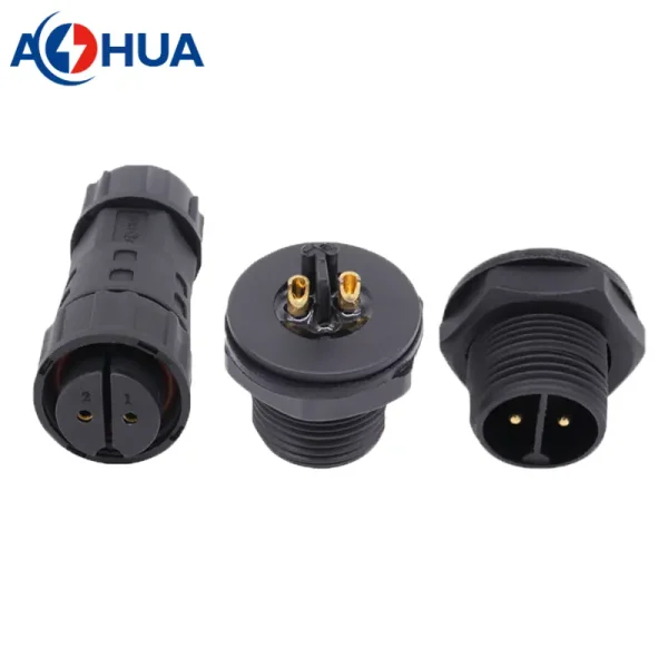 2pin panel connector