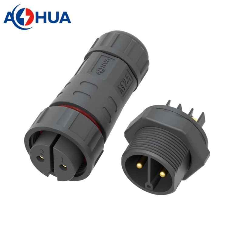 2pin-panel-connector