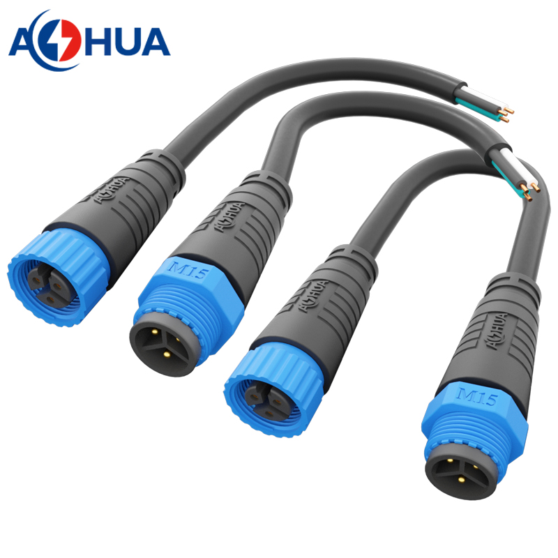 3pin-M15-plugs
