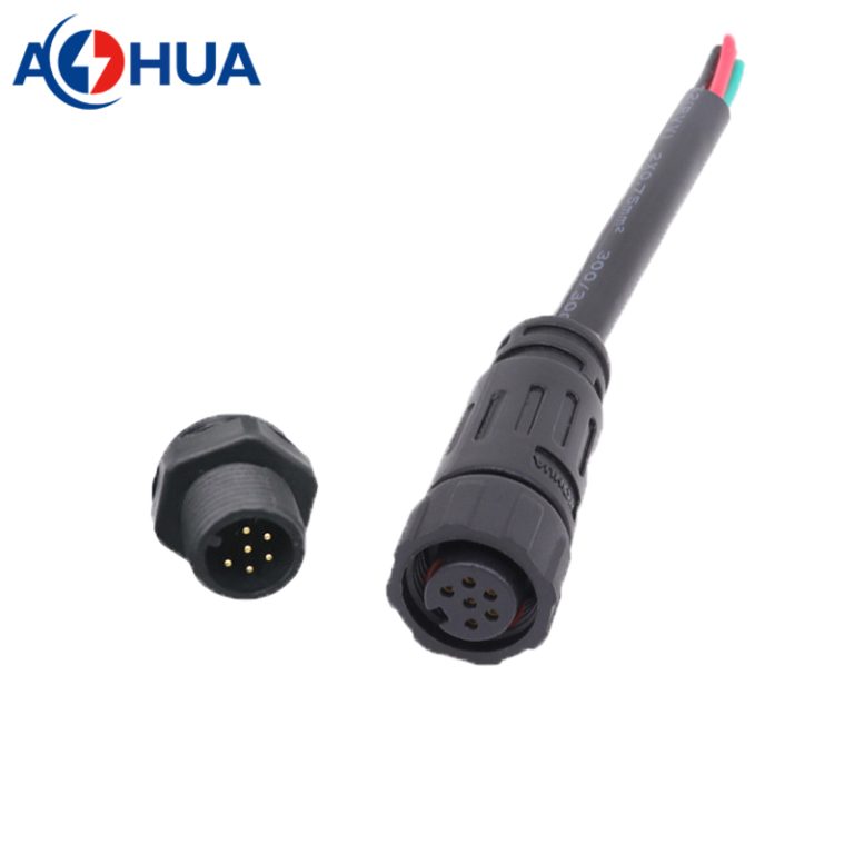thumbnail image 2 of AOHUA M25 3-Pin T-Type Waterproof Splitter – Quick Push-Wire Connector For Power Cables – The Best Waterproof Wire Connector Manufacturer | AOHUA 2 of 11