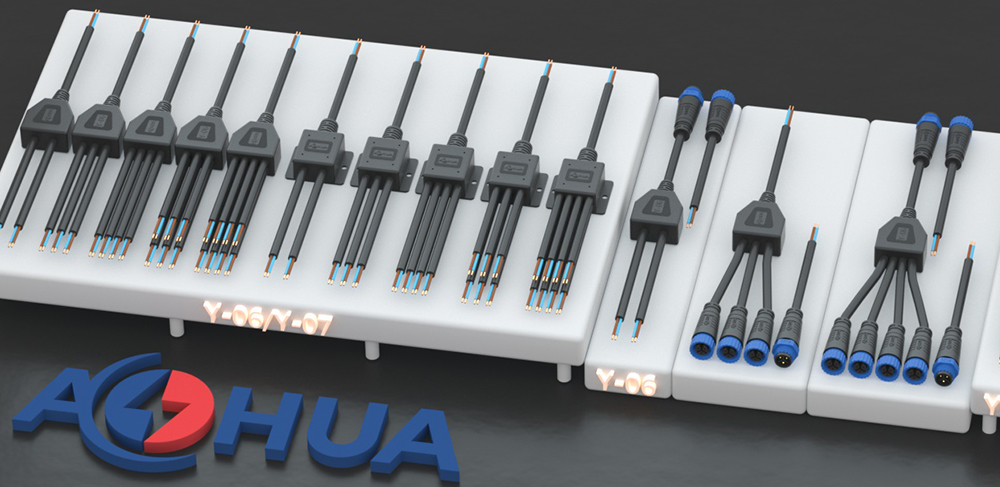 Y-splitter-connectors