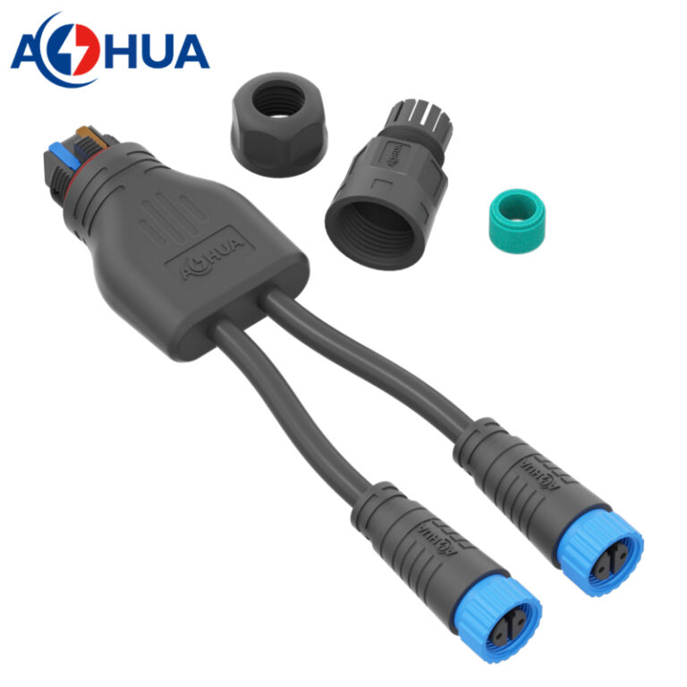 2pin-M15-2connectors