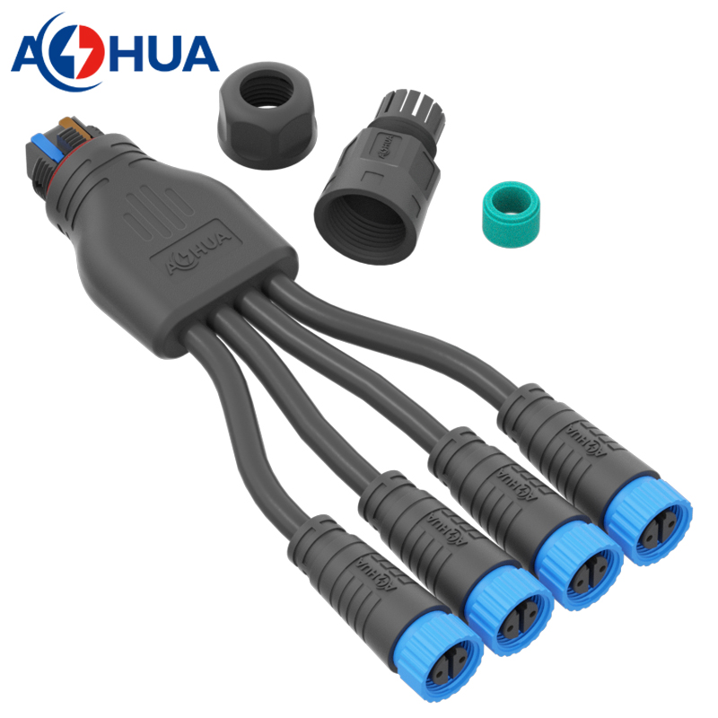 2pin-M15-4connectors