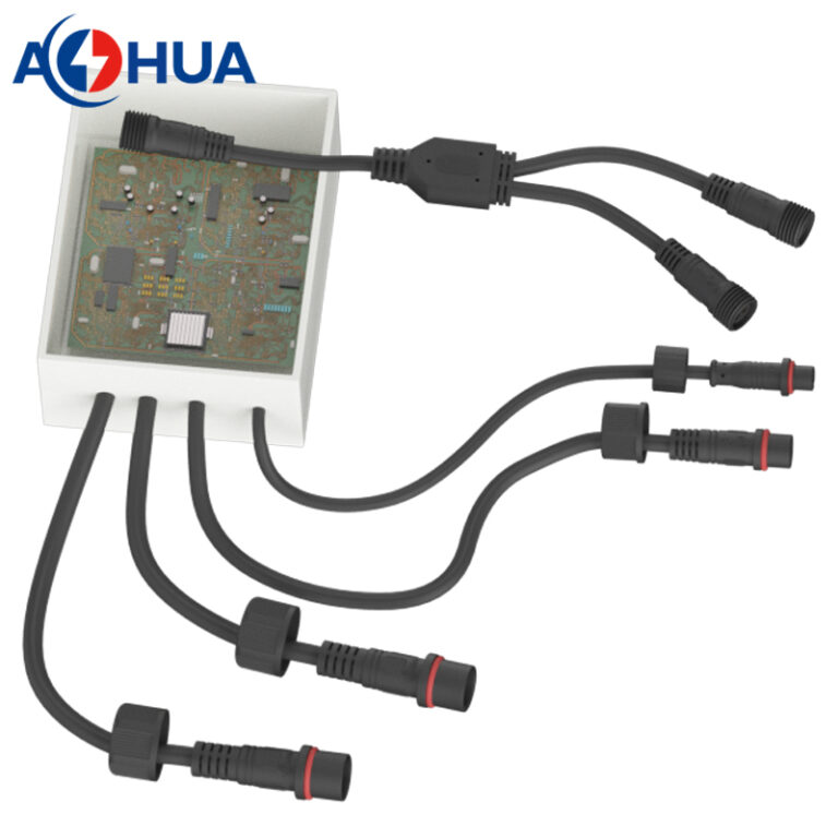 Y-splitter-waterproof-connector