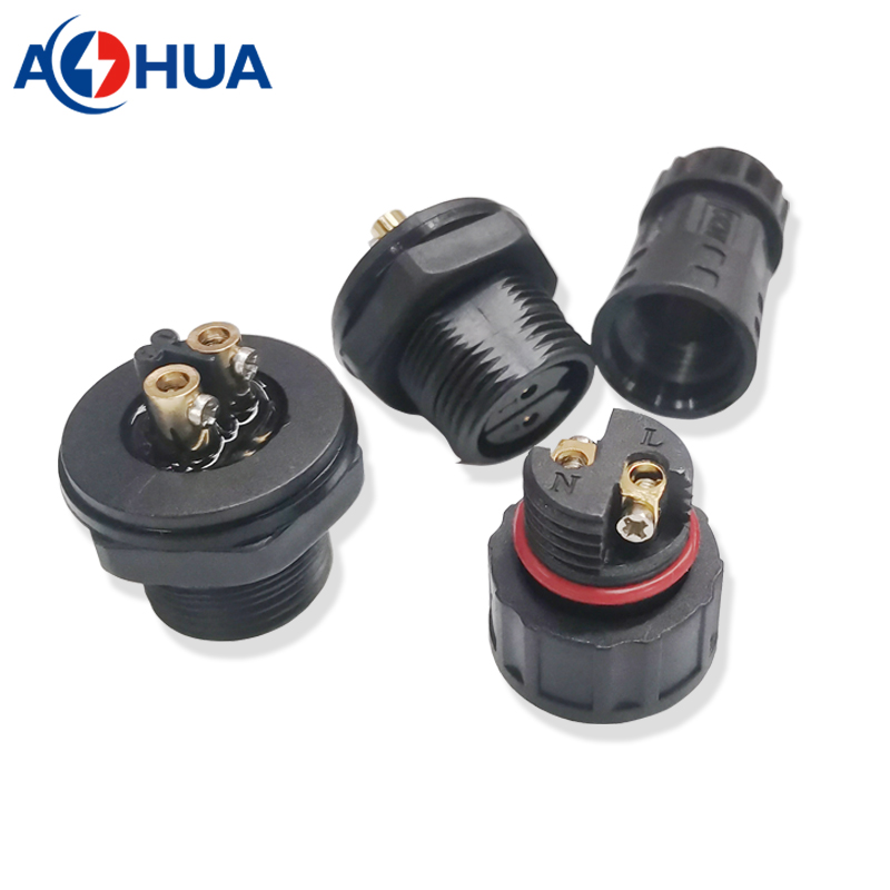 Battery Control Box Panel Mount Front Rear Type Male Female Assembly ...