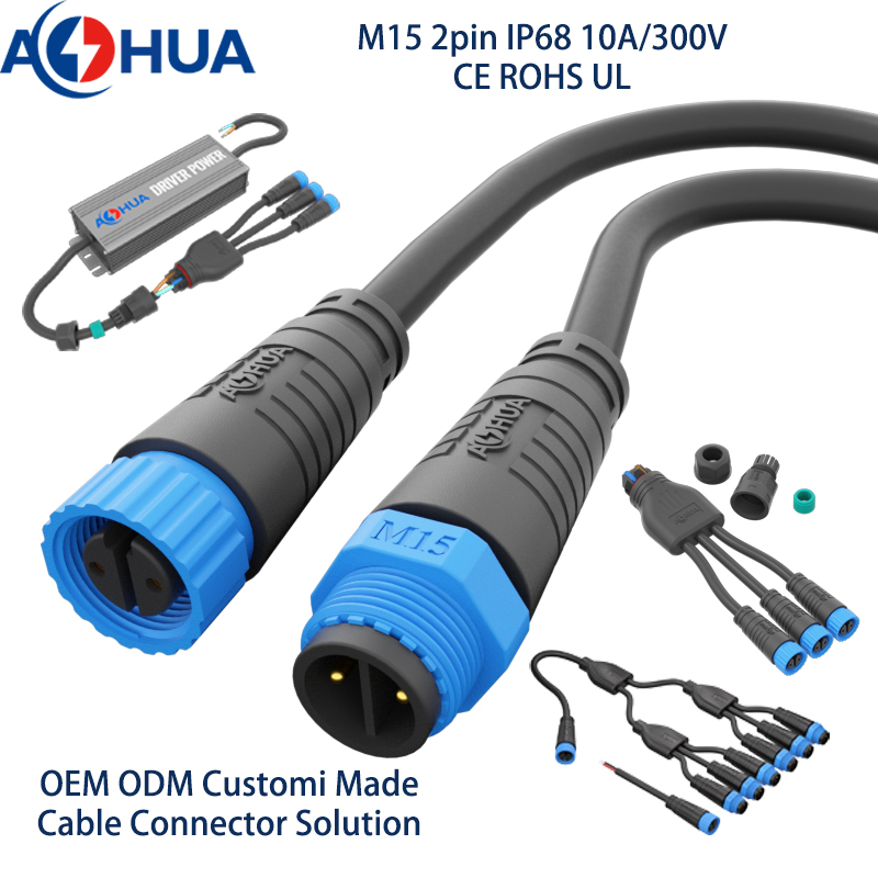 M15-2pin-plugs