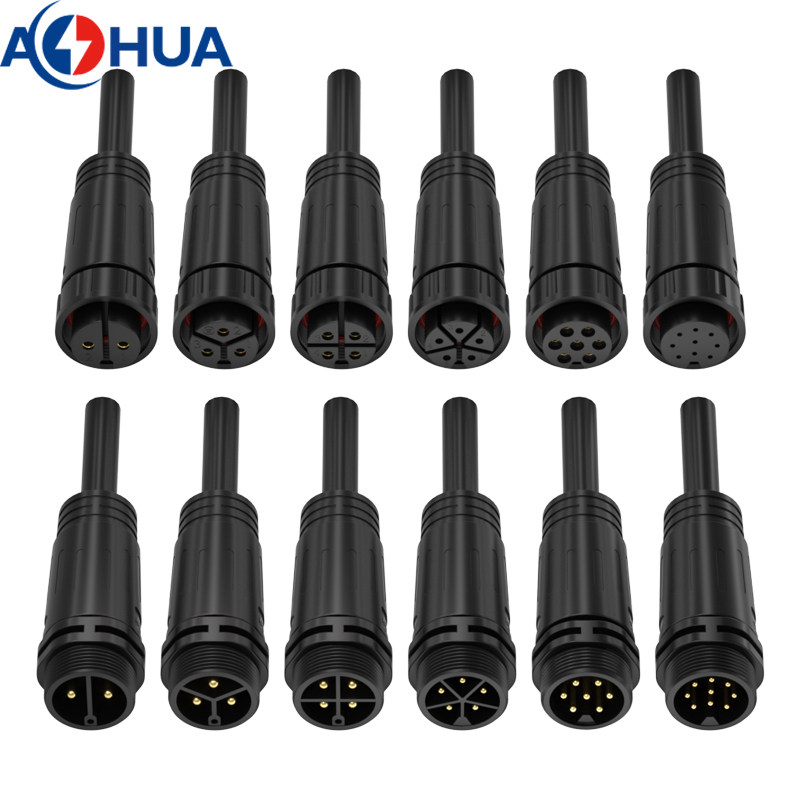 Overmolded-waterproof-connector