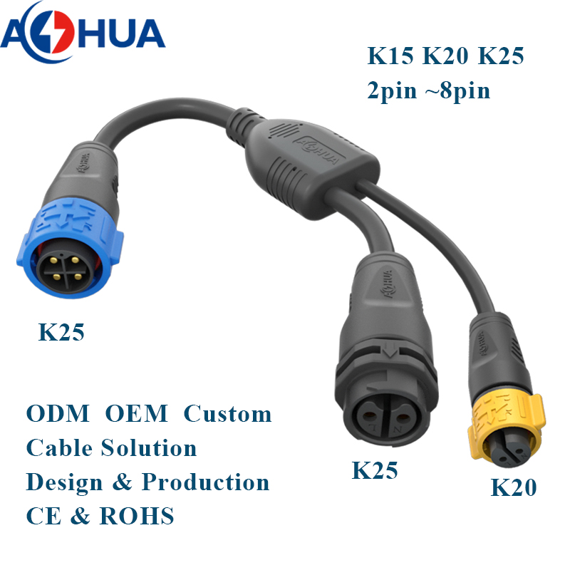 Y-self-locking-connectors