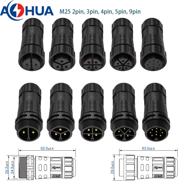 M25-connectors plugs
